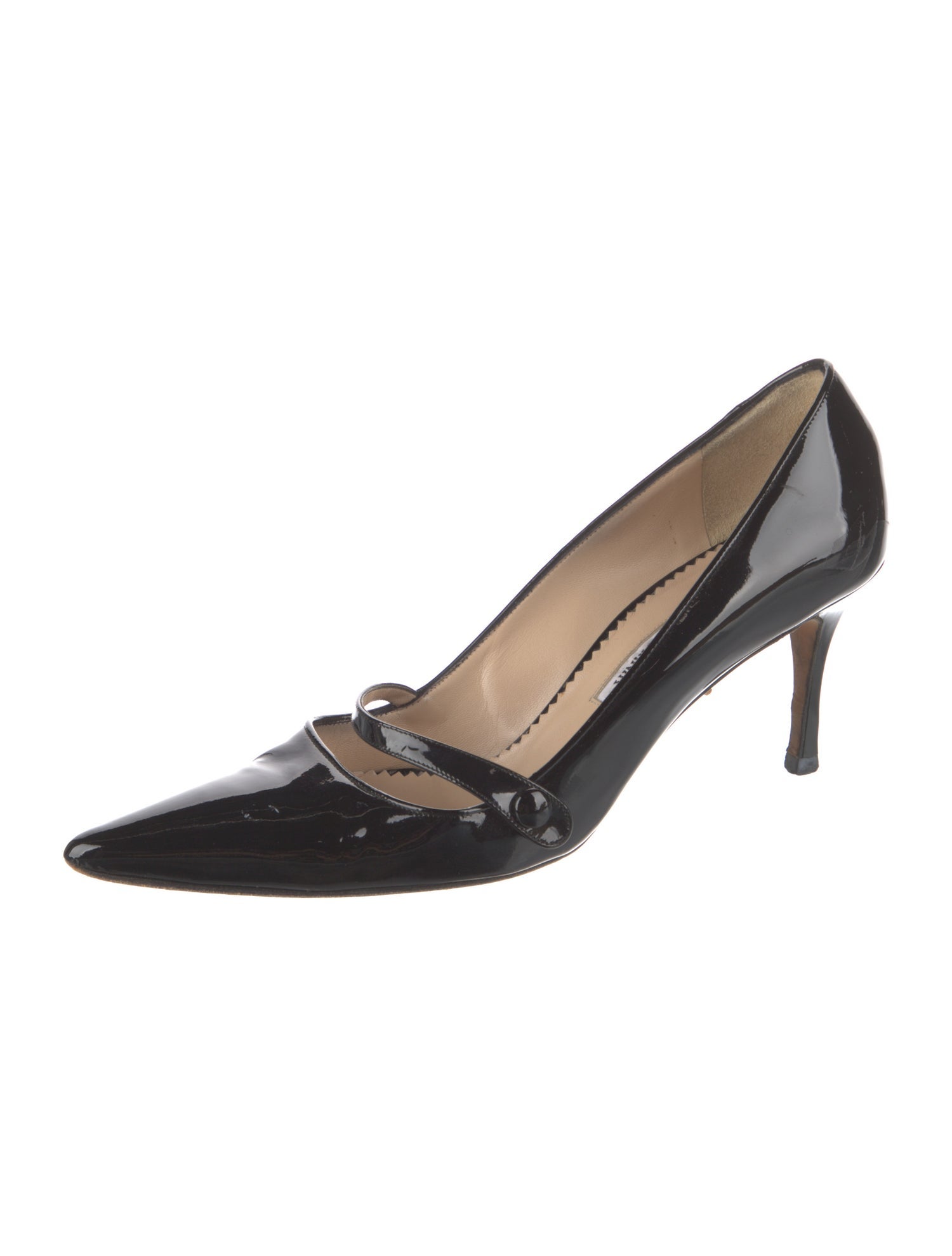 Manolo Blahnik Patent Leather Pumps