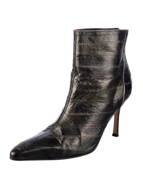 Manolo Blahnik Leather Boots