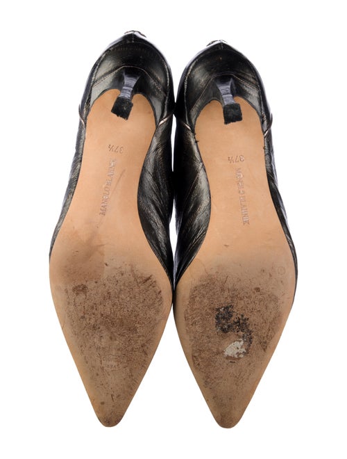 Manolo Blahnik Leather Boots