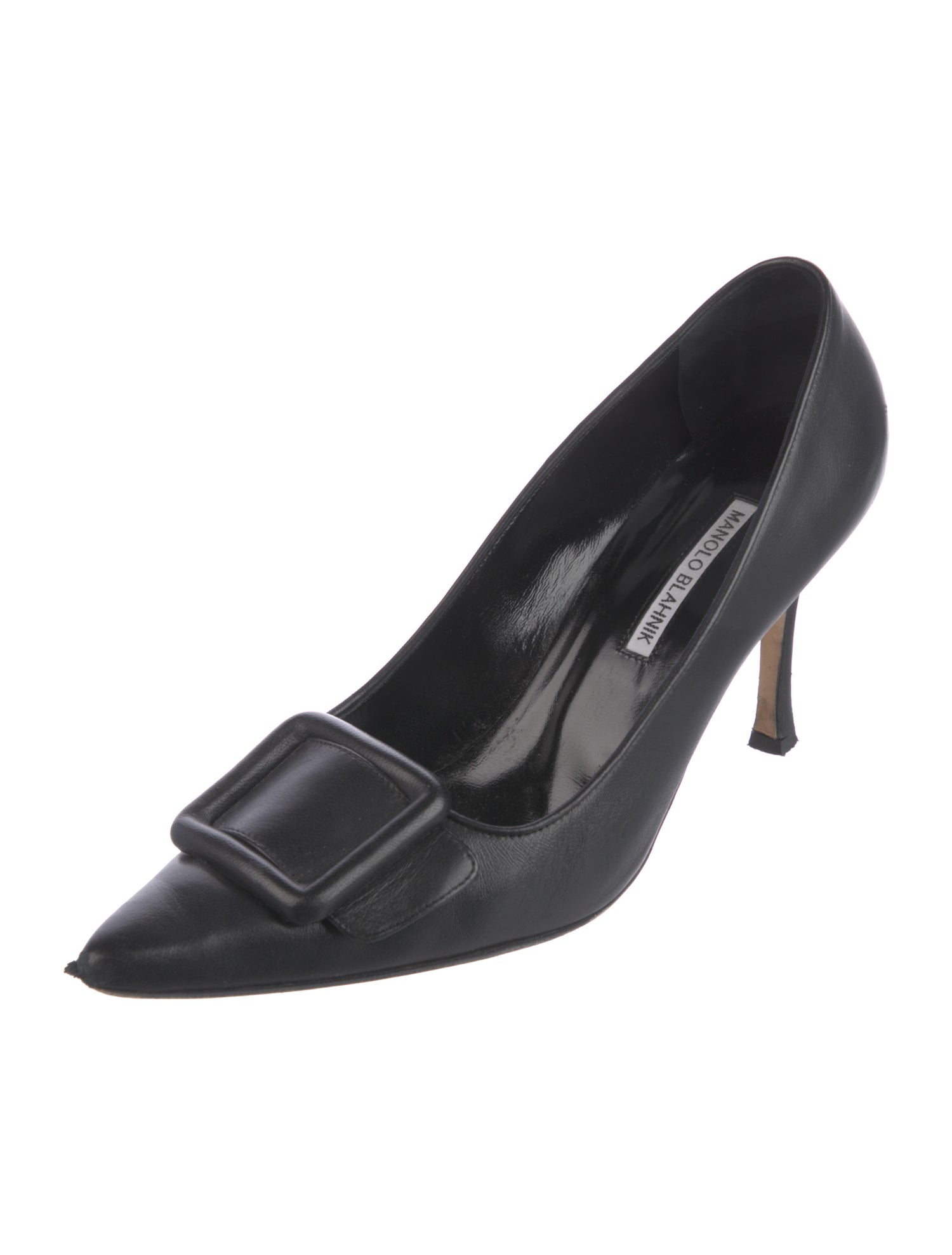 Manolo Blahnik Leather Pumps