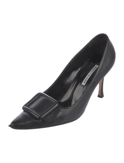 Manolo Blahnik Leather Pumps