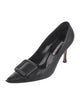 Manolo Blahnik Leather Pumps