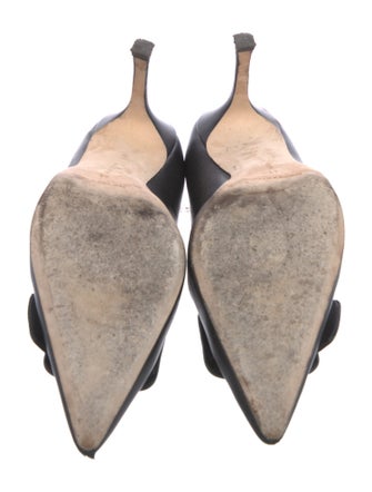 Manolo Blahnik Leather Pumps