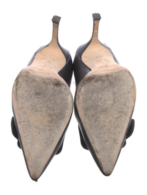 Manolo Blahnik Leather Pumps