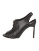 Manolo Blahnik Leather Slingback Pumps