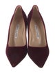 Manolo Blahnik Velvet Pumps