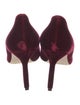 Manolo Blahnik Velvet Pumps