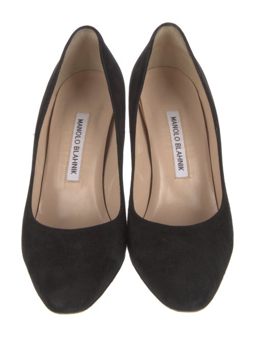 Manolo Blahnik Suede Pumps