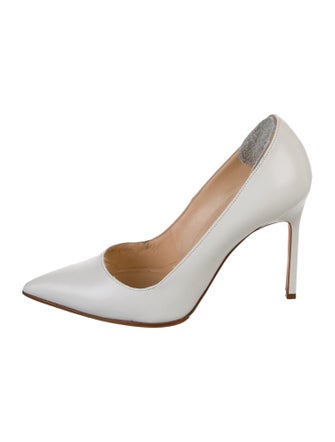 Manolo Blahnik Leather Pumps
