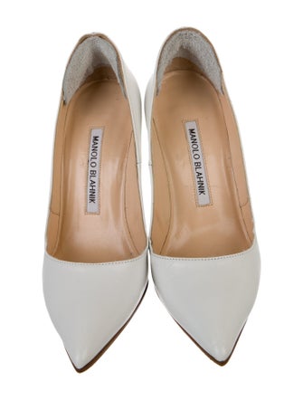 Manolo Blahnik Leather Pumps