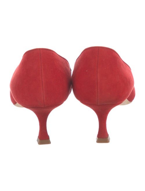 Manolo Blahnik Suede Pumps