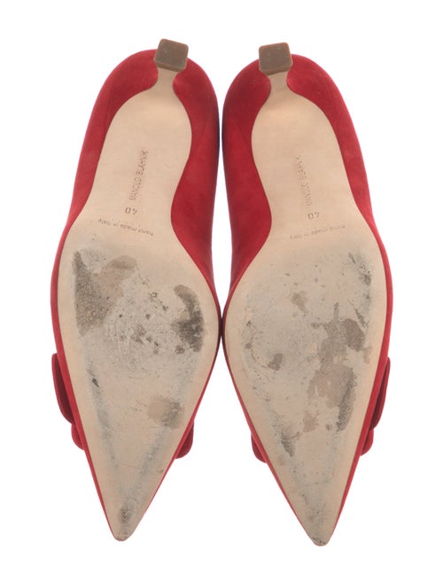 Manolo Blahnik Suede Pumps