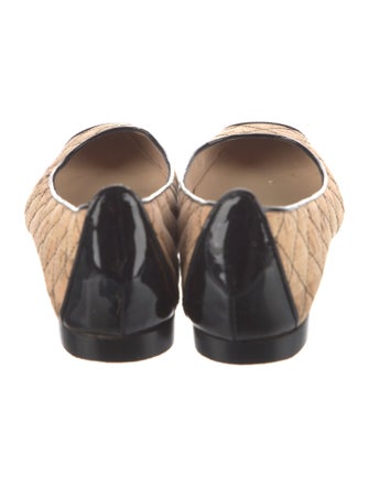 Manolo Blahnik Colorblock Pattern Flats