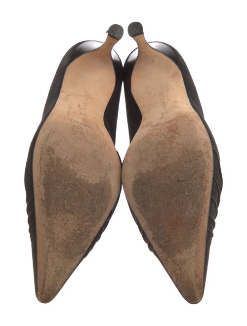 Manolo Blahnik Suede Pumps