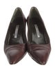 Manolo Blahnik Leather Pumps