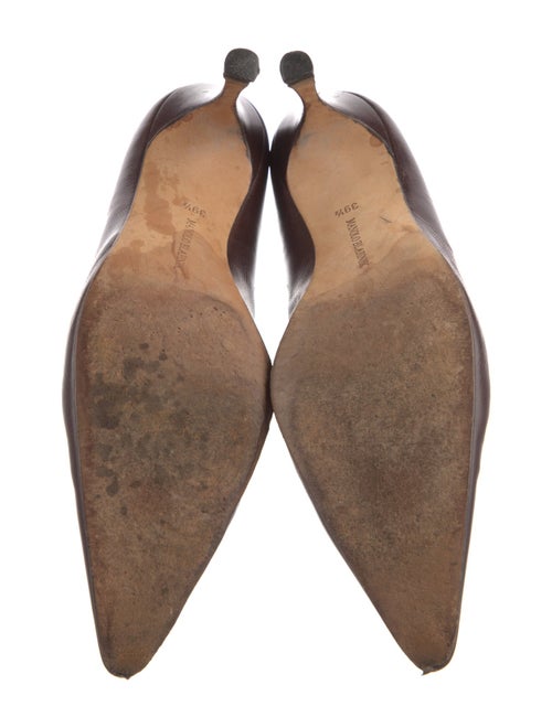 Manolo Blahnik Leather Pumps