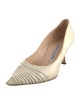Manolo Blahnik Leather Pumps