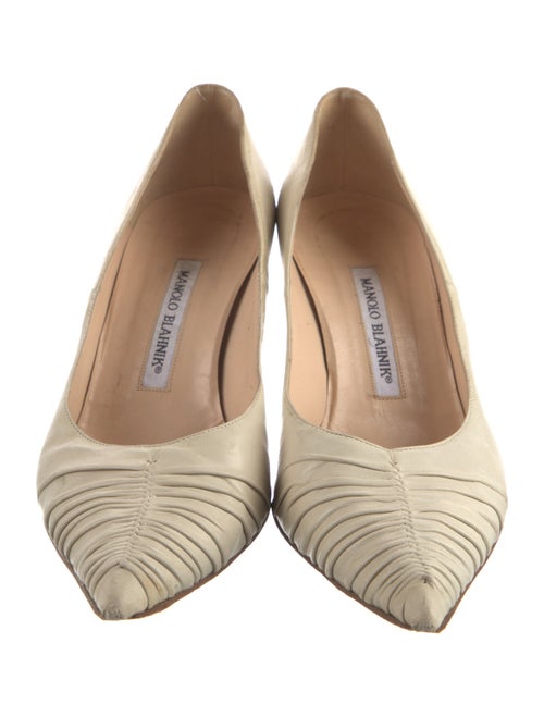 Manolo Blahnik Leather Pumps