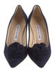 Manolo Blahnik Suede Pumps