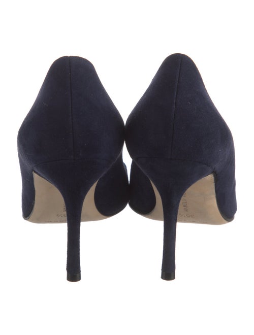 Manolo Blahnik Suede Pumps
