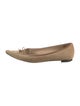 Manolo Blahnik Ponyhair Ballet Flats