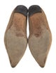 Manolo Blahnik Ponyhair Ballet Flats