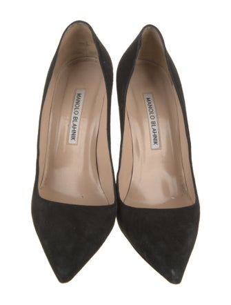 Manolo Blahnik Suede Pumps