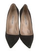 Manolo Blahnik Suede Pumps