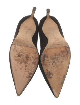 Manolo Blahnik Suede Pumps