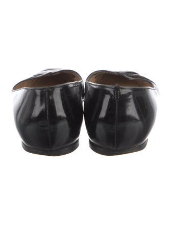 Manolo Blahnik Patent Leather Flats