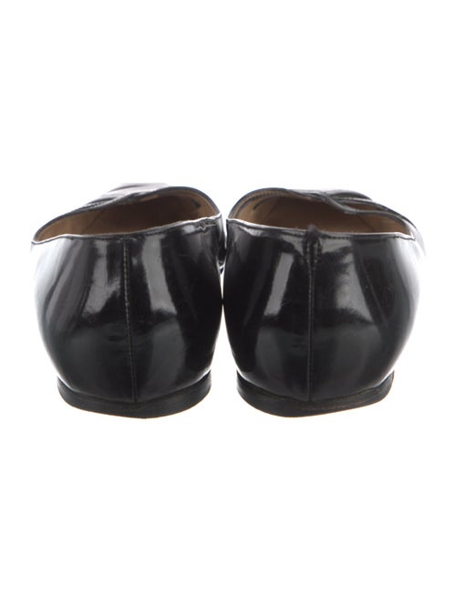 Manolo Blahnik Patent Leather Flats