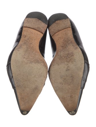 Manolo Blahnik Patent Leather Flats