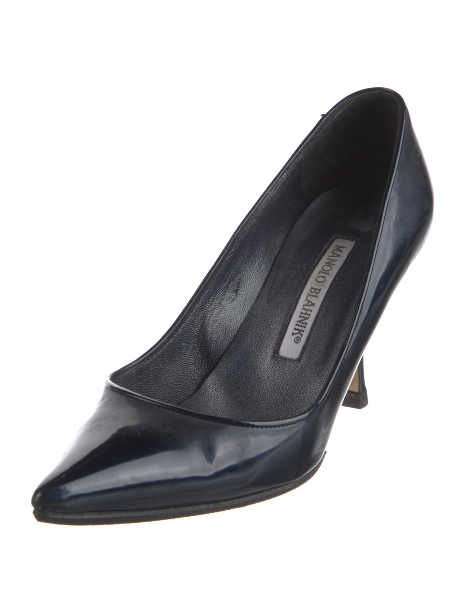 Manolo Blahnik Patent Leather Pumps