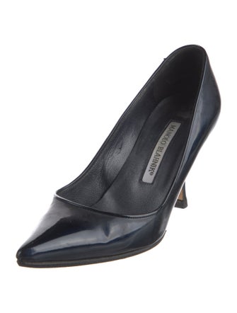 Manolo Blahnik Patent Leather Pumps