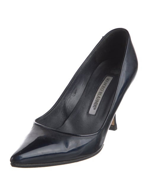 Manolo Blahnik Patent Leather Pumps