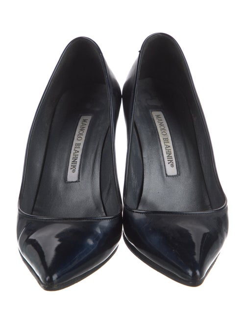 Manolo Blahnik Patent Leather Pumps