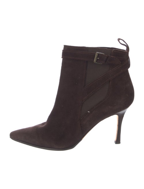 Manolo Blahnik Suede Boots