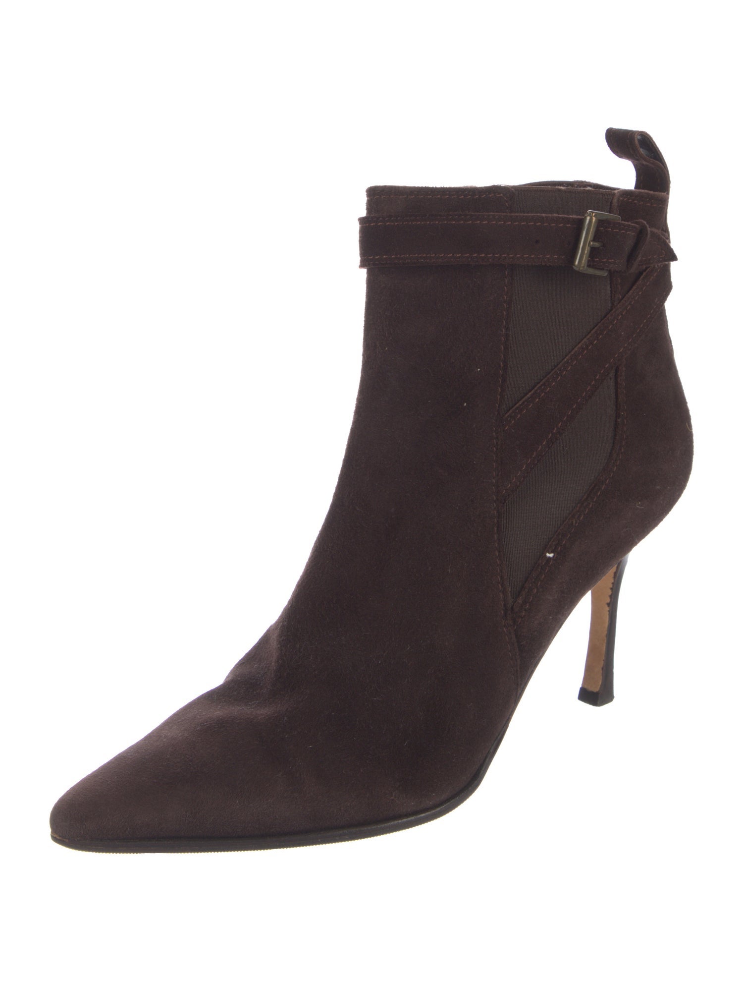 Manolo Blahnik Suede Boots