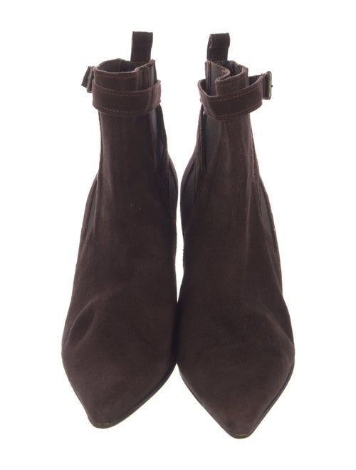 Manolo Blahnik Suede Boots