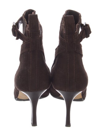 Manolo Blahnik Suede Boots