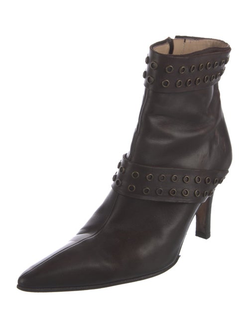 Manolo Blahnik Leather Boots