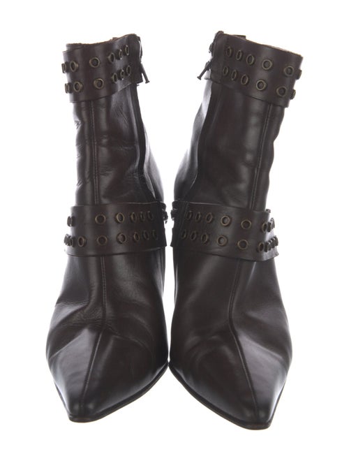 Manolo Blahnik Leather Boots
