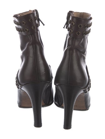 Manolo Blahnik Leather Boots