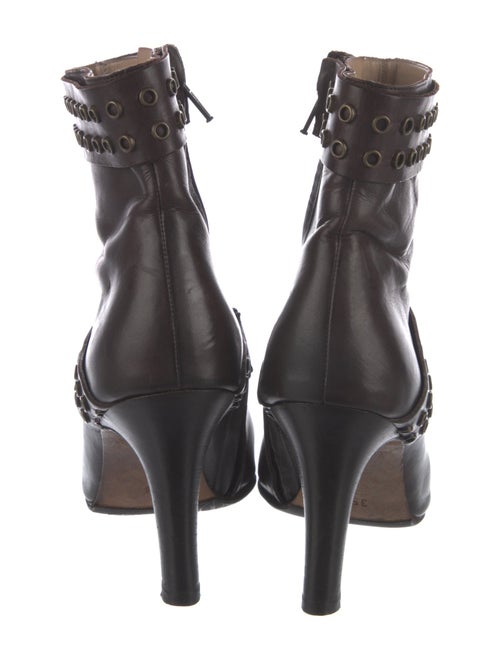 Manolo Blahnik Leather Boots