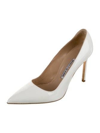Manolo Blahnik Leather Pumps