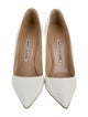 Manolo Blahnik Leather Pumps
