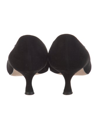 Manolo Blahnik Suede Pumps