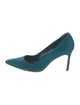 Manolo Blahnik Suede Pumps