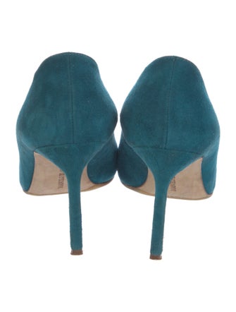 Manolo Blahnik Suede Pumps