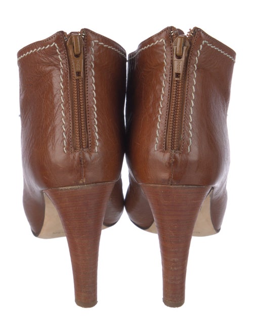 Manolo Blahnik Leather Lace-Up Boots